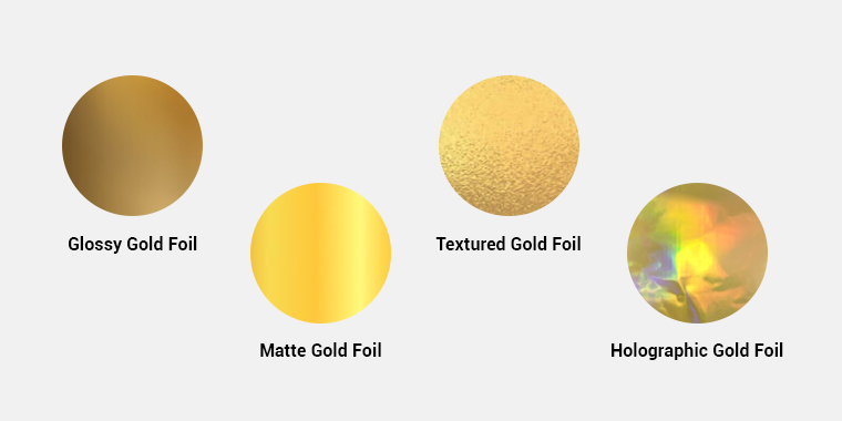 types of gold foiling