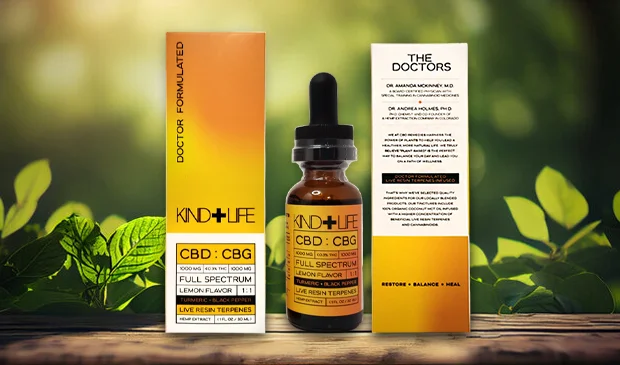 Straight Tuck Tincture Box