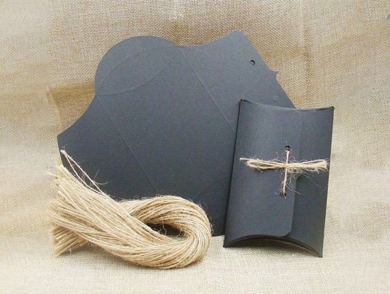 affordable black pillow boxes