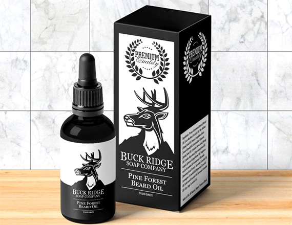 beard oil boxes