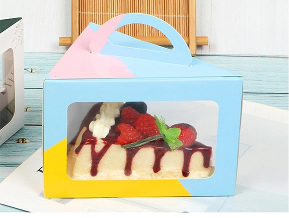 birthday cake slice boxes