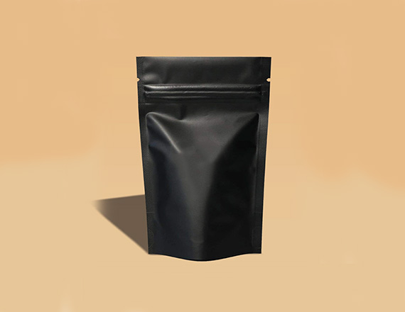 black mylar bags