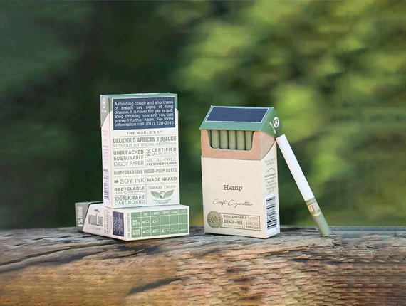 Hemp Cigarette Box