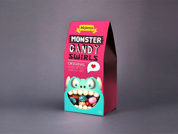 candy packaging window boxes