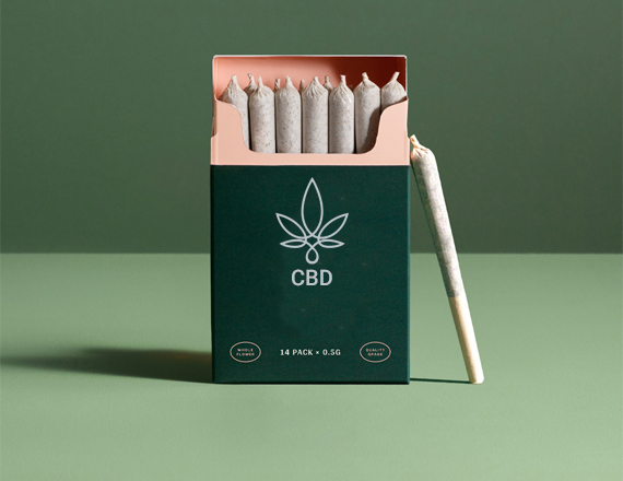 cbd pre roll box