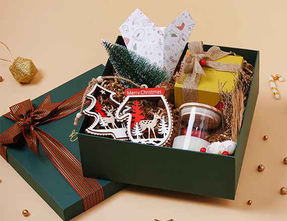christmas gift boxes with lids