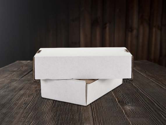 corrugated white boxes wholesale