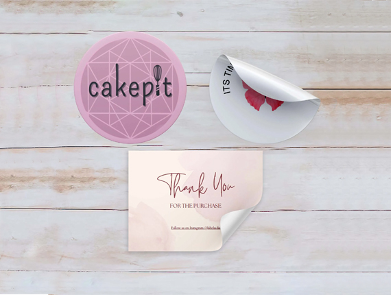 custom business logo stickers