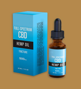 custom cbd hemp oil boxes