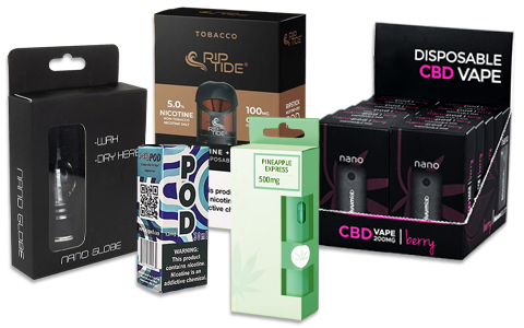Custom CBD Pod Boxes | CBD Pod Packaging Boxes