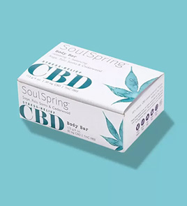 custom cbd soap boxes