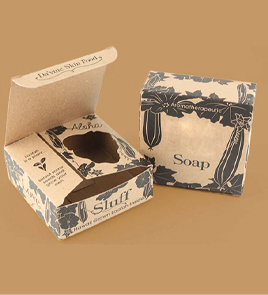custom die cut soap boxes