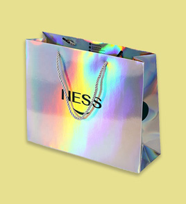 custom holographic bags