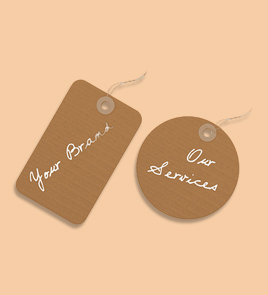 custom kraft labels