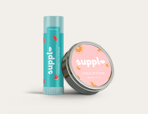 lip balm label