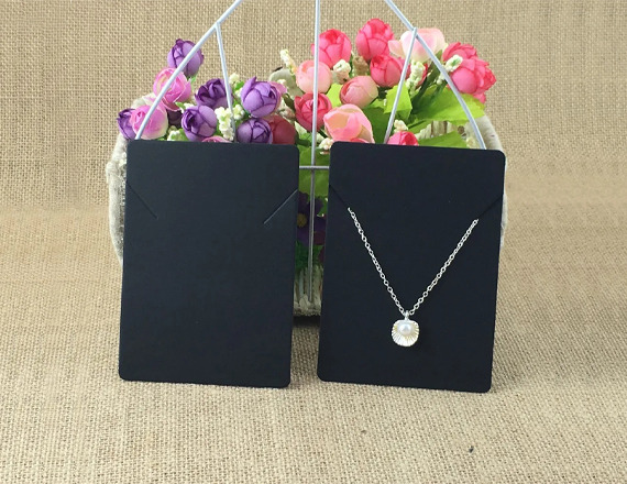 custom necklace card