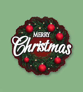 custom packaging christmas stickers