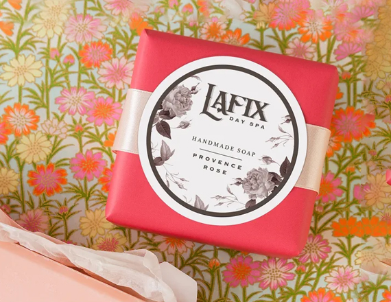 custom packaging soap label