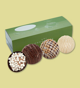 custom printed cocoa bomb boxes