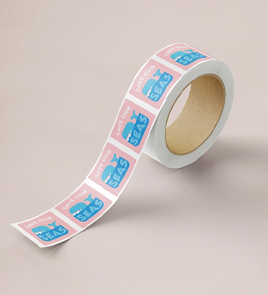 custom printed roll labels