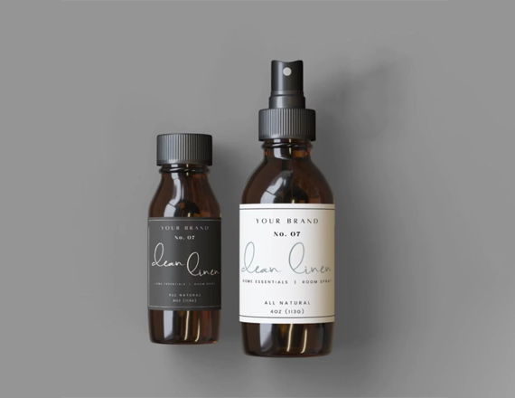 spray bottle labels wholesale