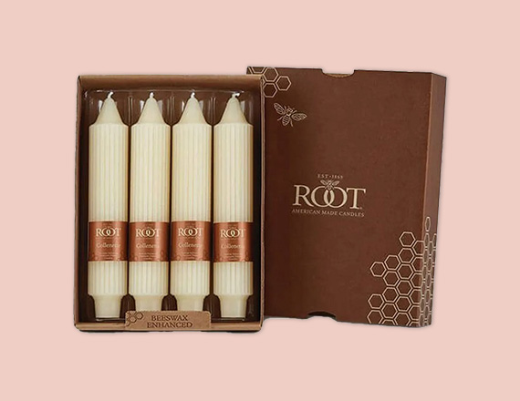 taper candle boxes