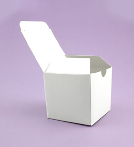 custom white kraft gift boxes