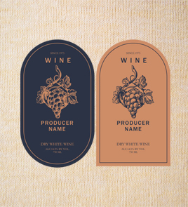custom wine labels