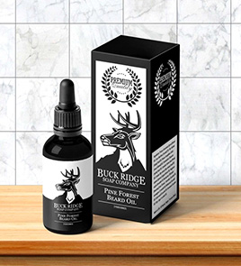 custom beard oil boxes