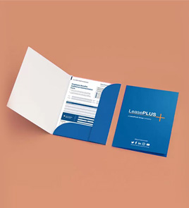 customized document folder