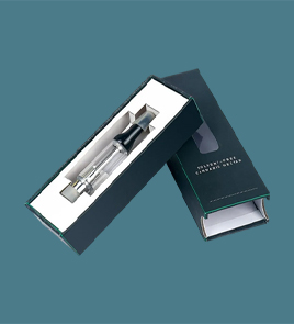customized empty vape cartridge package