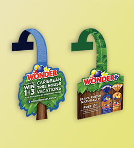 customized shelf wobbler