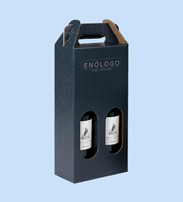 customized wine carrier bottle