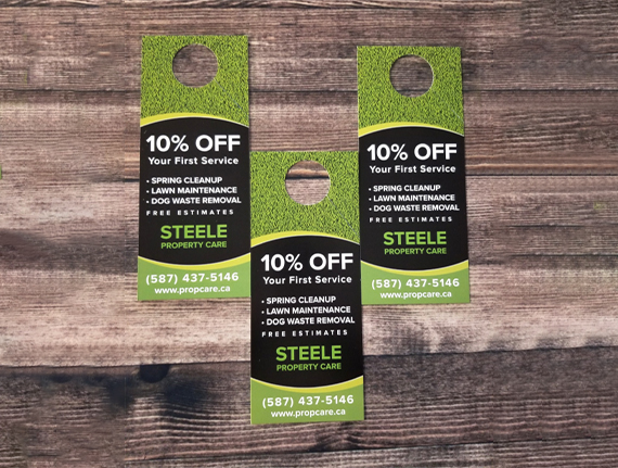 door hanger printing