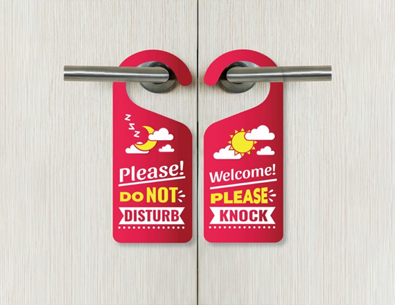 door hangers template