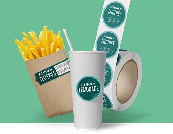 food packaging labels