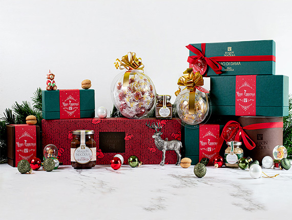 christmas gift boxes with lids