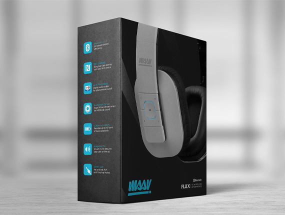 Headphone Box Packaging