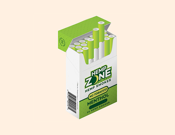 Hemp Cigarette box packaging