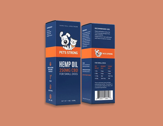 hemp oil packaging boxes