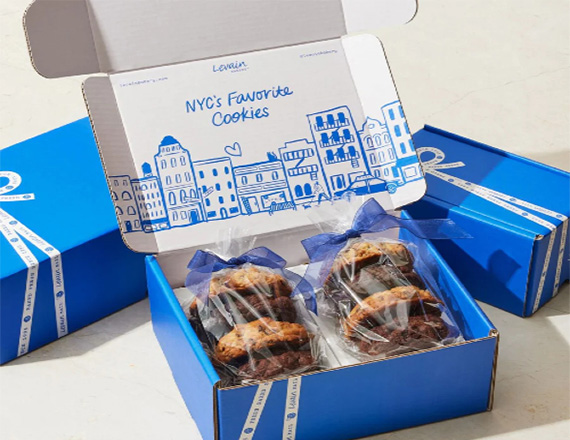 holiday cookie boxes