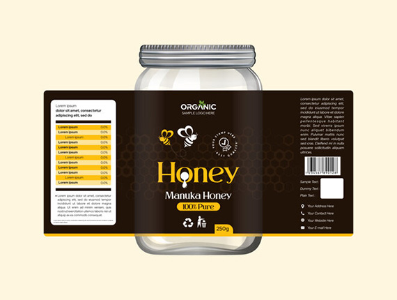 honey labels