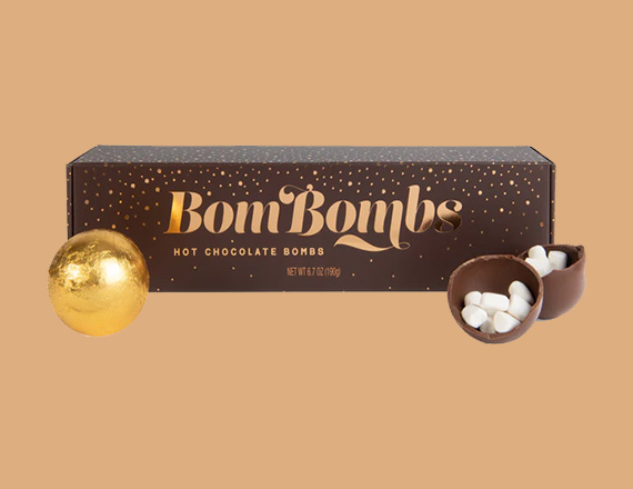 hot chocolate coco bomb boxes