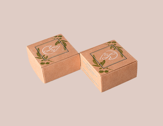 kraft paper soap packaging
