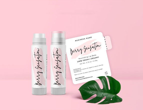 lip balm labels wholesale