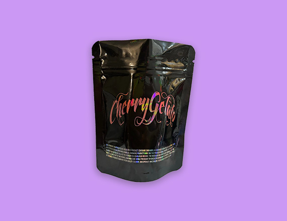 matte black mylar bags