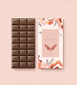 mushroom chocolate bar