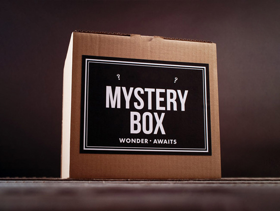 mystery packaging boxes