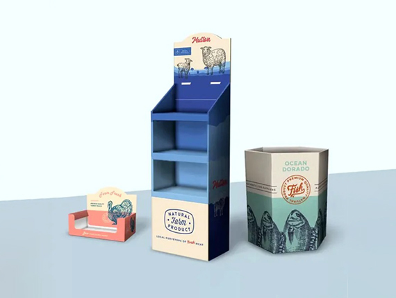 personalized cardboard display box
