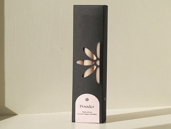 taper candle box